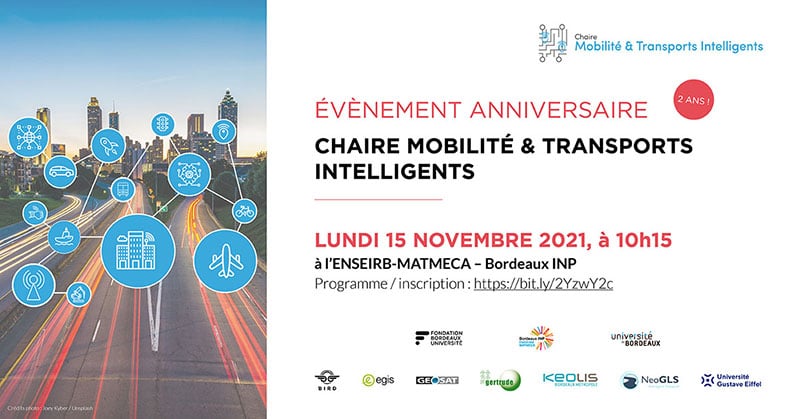 Anniversaire chaire mobilité