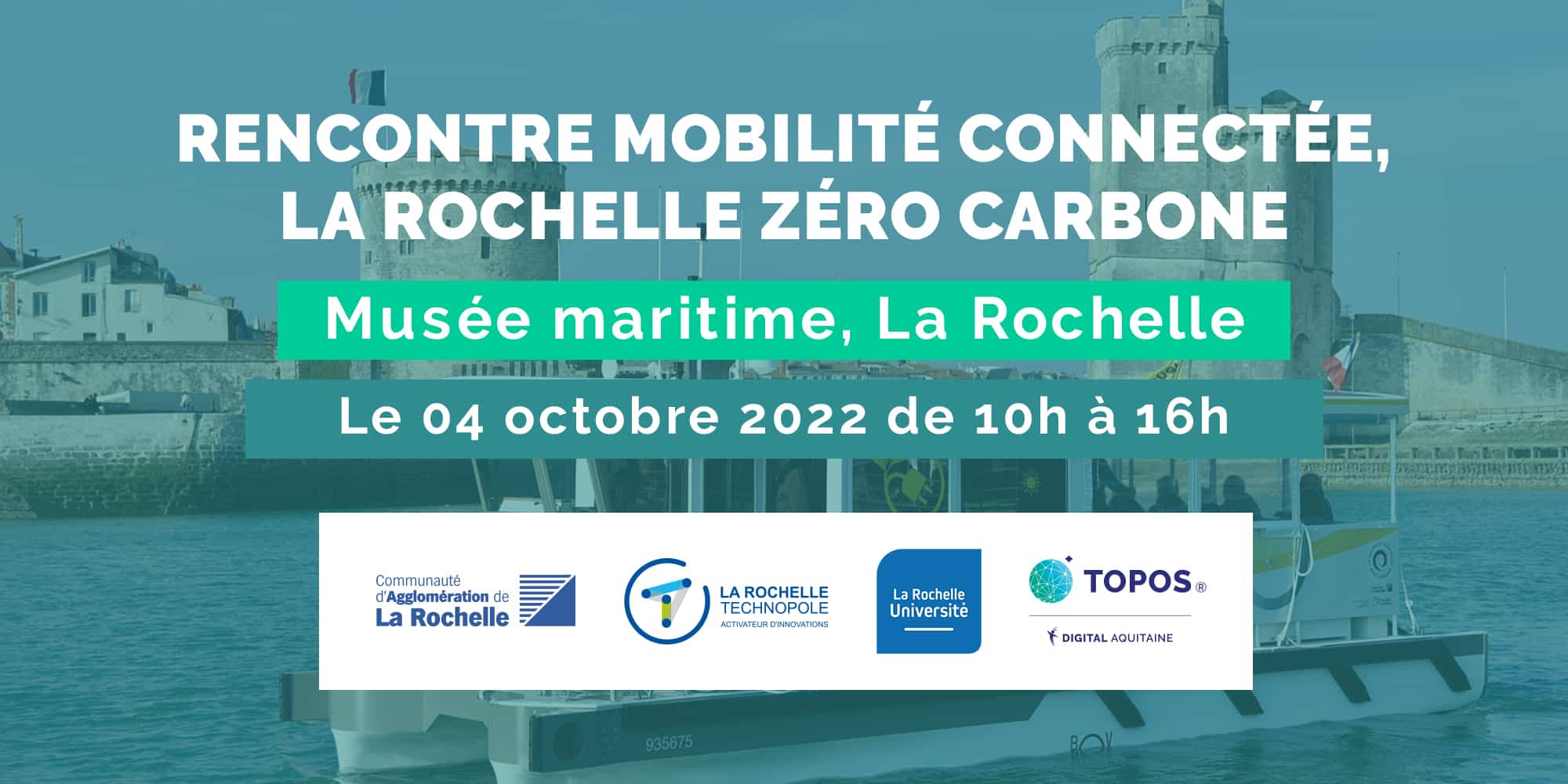 Rencontre mobilité connectée, La Rochelle Zéro Carbone
