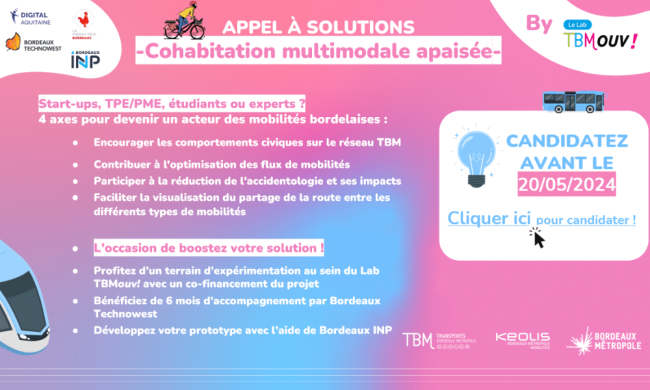 Appel à solutions – Le Lab TBMOUV!